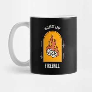 Wizards Love Fireball Mug